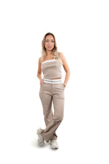 Urban Glamour Pant Set Nude