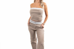 Urban Glamour Pant Set Nude